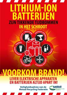 brandgevaar batterijen